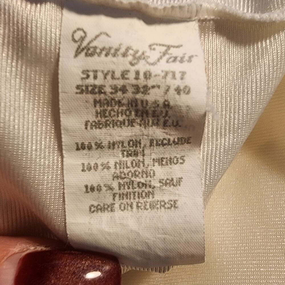 Vintage Vanity Fair Slip Womens S/M - Picture 3 of 5